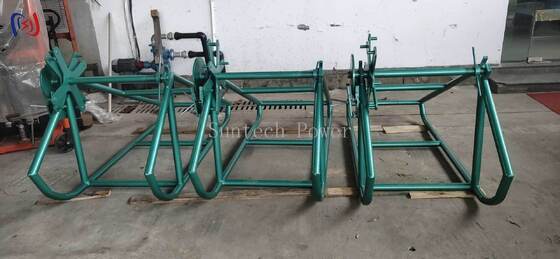 Đứng dây thừng thép galvanized hạng nặng với lắp ráp mô-đun và xoay vòng vòng bi kín để lưu trữ dây thừng công nghiệp
