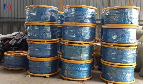 12 股防扭钢丝绳，直径 9-42 毫米，破断力 54-817KN，用于稳定起重