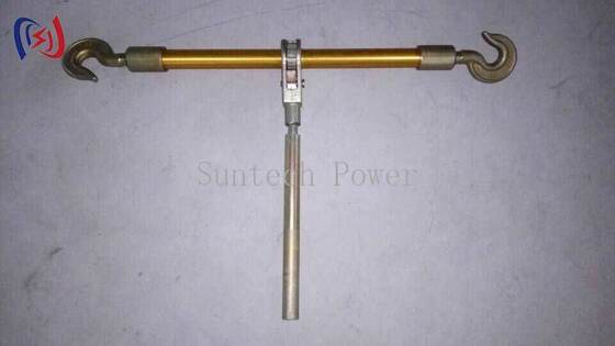 Tăng đơ nhôm hai móc Tải trọng định mức 10-50KN với hợp kim nhôm nhẹ và lớp hoàn thiện Anodized