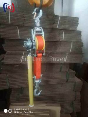 Thiết bị thắt chặt cách nhiệt không có công cụ 10-20KN dây chuyền dây chuyền dây dẫn
