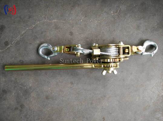 Máy thắt sợi ratchet 10-30KN 1200-1500mm Công cụ dây thắt dây dẫn rèn