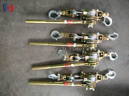 Máy thắt sợi ratchet 10-30KN 1200-1500mm Công cụ dây thắt dây dẫn rèn
