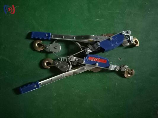 Tời Cần Gạt 10-40KN có Cơ cấu Cần Gạt và Hệ thống Phanh Tự động cho Xây dựng Đường dây Điện