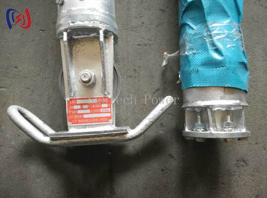 Máy nâng dây chuyền thủ công 5-200KN Trọng lượng định số với hoạt động dây chuyền tay thủ công và kết thúc bằng kẽm cho việc xây dựng đường dây điện