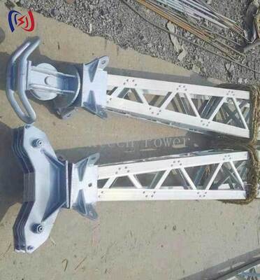 Cột Gin Lattice mô-đun với lớp phủ chống ăn mòn cho việc xây dựng tháp điện 8-18m