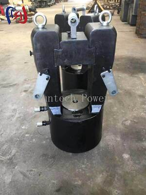 200T Hydraulic Crimping Head với Hexagon Crimping cho hoạt động bơm xăng 80Mpa