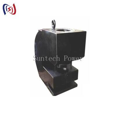 Máy dập lỗ thủy lực 500KN với thân thép rèn 20CrMnTi và đường kính họng 115mm Máy dập thanh cái