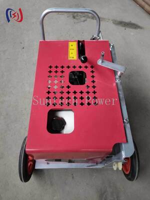 Máy kéo cáp quang 3.7KW Máy kéo cáp 3KN với tốc độ 50-60 m/phút để kéo ống cáp quang