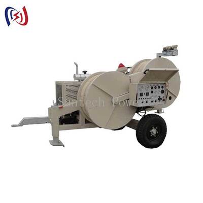 Máy căng cáp thủy lực 2x35KN Máy kéo căng thủy lực 4000KG để căng dây dẫn trên không