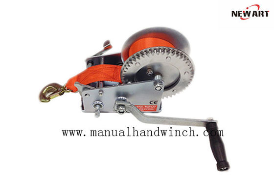 Dây đeo màu 3000Lb Tời thủ công mini với dây vải