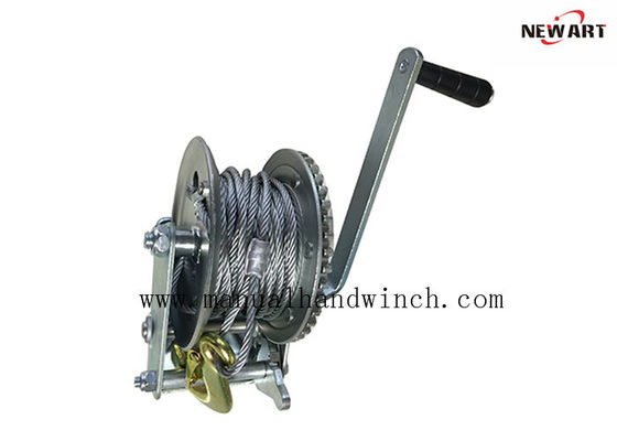 Tời quay tay nhỏ 450kg Tời quay tay nhỏ 1000 Lb Tời kéo tay cầm tay