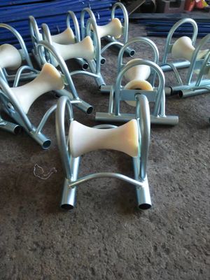Nylon Sheave Đường thẳng Cable Pulley Wheels Cable Roller Trech Roller