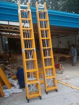 Công cụ xây dựng tháp mở rộng bằng sợi thủy tinh 8m FRP