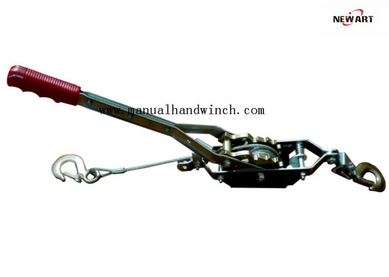 Chrome Finish Hand Cable Puller 2T Double Gears Hai Hook for Architecture