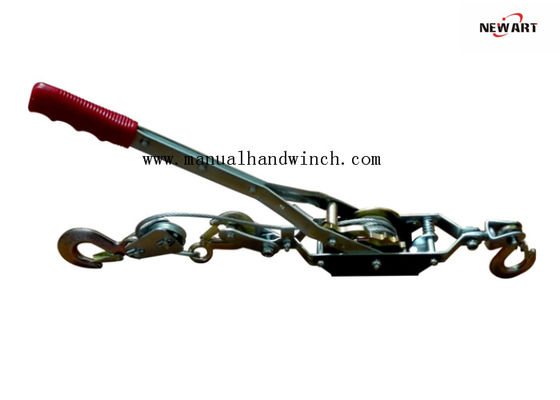 Kỹ thuật kéo cáp tay 2T Bánh răng đơn 3 móc Dễ dàng lắp đặt