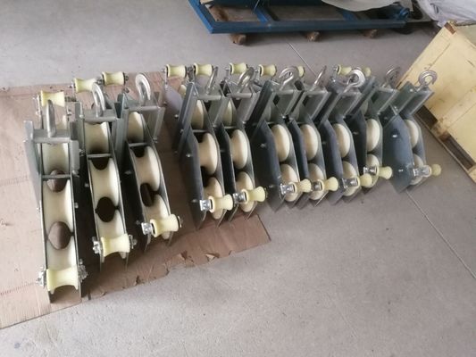 Khối ròng rọc cáp quang 10KN Khối góc phần tư OPGW Loại kết hợp SHZHD10