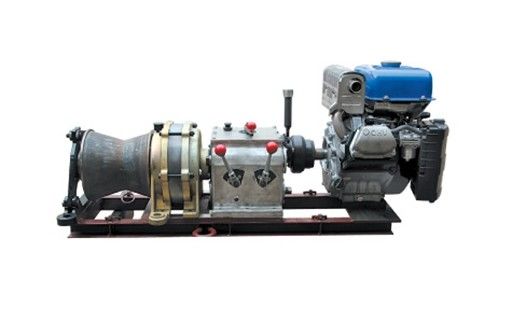 Tời chạy bằng xăng Diesel Capstan Tời Động cơ Honda Cáp điện Tời chạy bằng điện