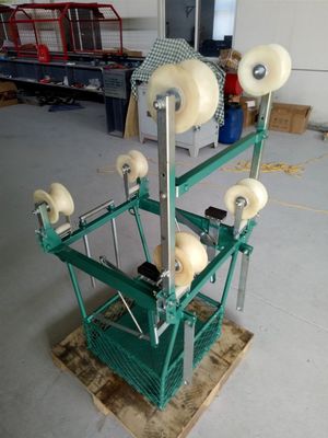 Bốn dây dẫn Bundle Đường dây trên cao Xe đạp kiểm tra xe đẩy