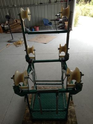 Bốn dây dẫn Bundle Đường dây trên cao Xe đạp kiểm tra xe đẩy