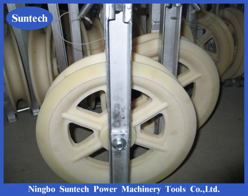 Sợi dây nylon Ròng rọc truyền tải cáp Khối dây dẫn