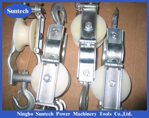 Hook Style Aerial Cable Stringing Khối ròng rọc Khối dây dẫn