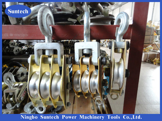 Snatch Block 2 Ton Aluminium Sheave Hosting Tackle Conductor Công cụ dây