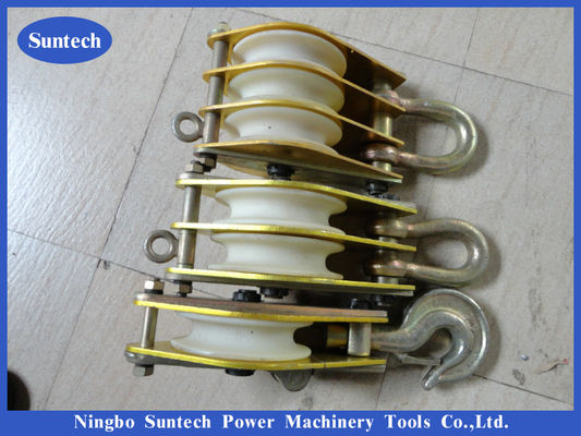 Khối nâng bằng Nylon 3 tấn Ròng rọc kéo cáp