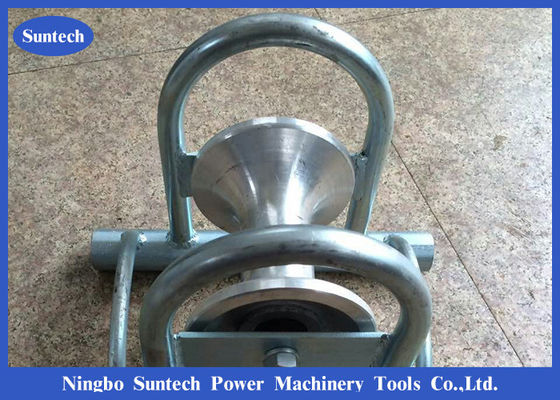 Hợp kim nhôm ISO Cáp nối đất thẳng Con lăn Con lăn Cáp thép Con lăn