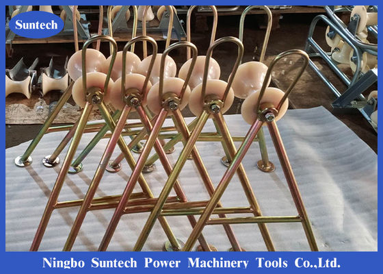 Dây cáp thẳng 10kn Con lăn trống cáp để kéo cáp ngầm