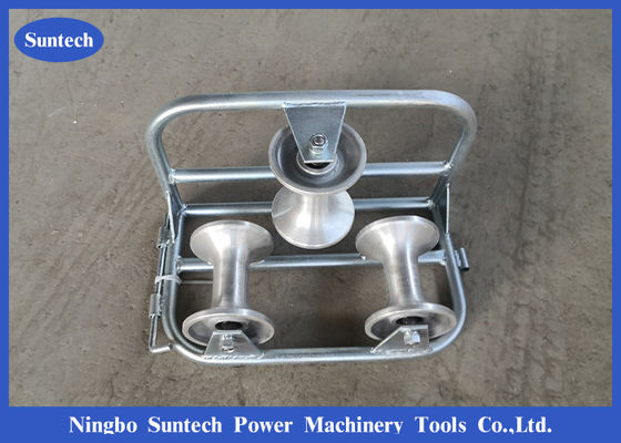 Con lăn nhôm Chuỗi con lăn cáp nặng 200mm