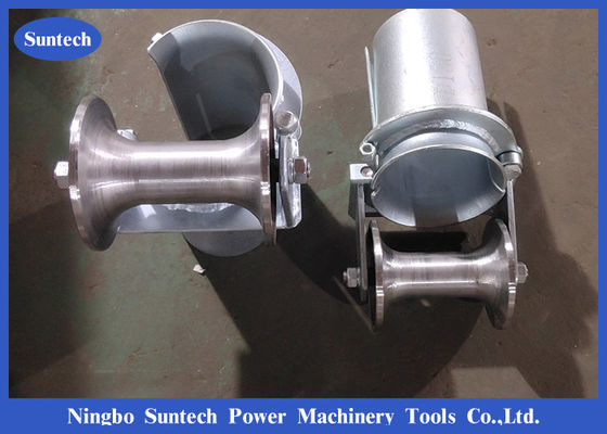 Công cụ xâu dây dẫn bánh xe có thể khóa cáp Con lăn nối đất