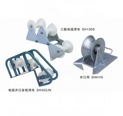 Cable Installation Pithead Cable Roller Underground Stringing Tools (công cụ dây thừng dưới lòng đất)