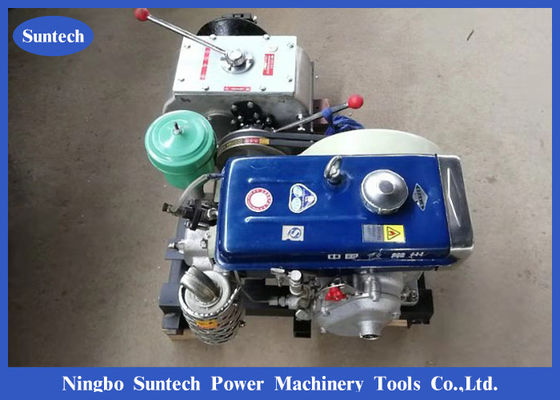 Tời kéo bằng dây đai 5 tấn Tời kéo bằng động cơ Diesel Tời chạy bằng năng lượng