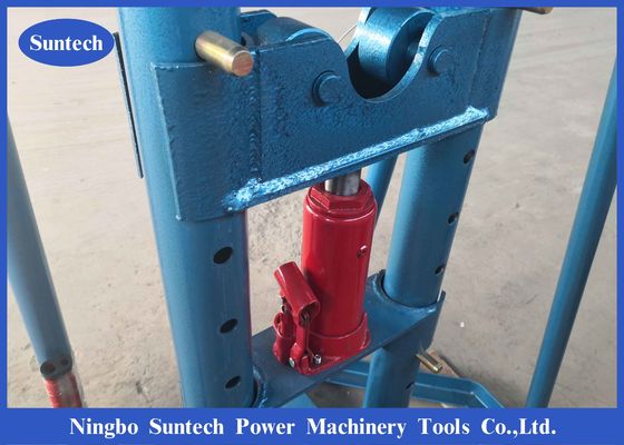 Cáp điện kéo thủy lực 10T Giá đỡ con lăn trống có bánh xe