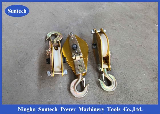Dụng cụ xâu dây dẫn bằng hợp kim nhôm sáng màu Nylon Sheave Tackle