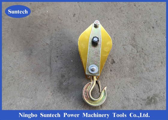 Dụng cụ xâu dây dẫn bằng hợp kim nhôm sáng màu Nylon Sheave Tackle