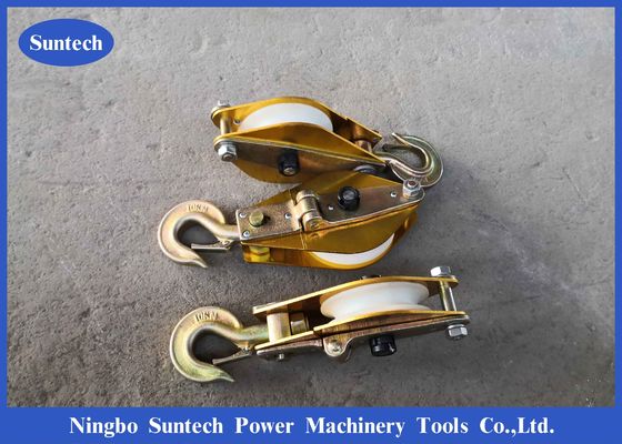 10kn Nylon Sheave Rope Rope Khối Ròng rọc Đường truyền Công cụ xâu chuỗi