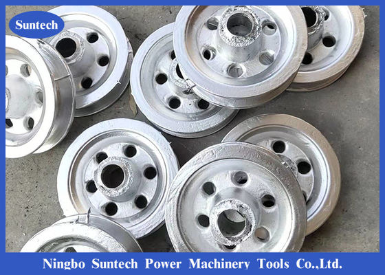Dây dẫn dây khối nhôm ròng rọc cho dây ròng rọc với cao su tổng hợp lót
