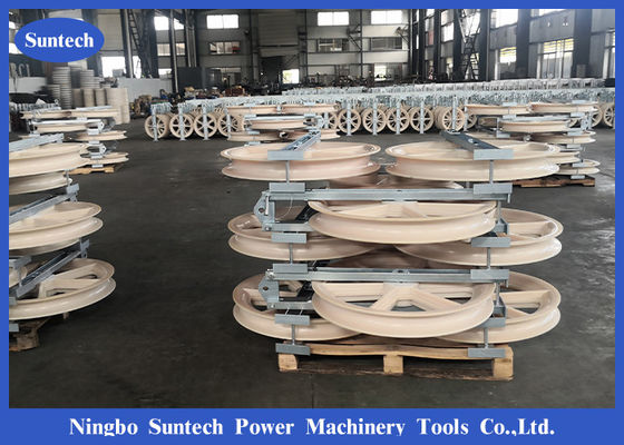 Đường dây điện trên cao Ba khối dây dẫn bánh xe bằng nhôm
