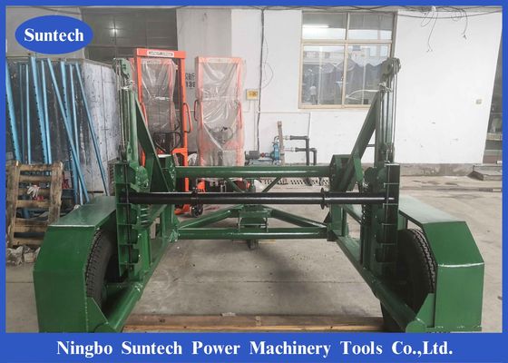 Xe kéo cuộn dây thủy lực 80KN để lắp đặt cáp ngầm