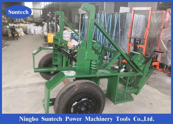 Xe kéo cuộn dây thủy lực 80KN để lắp đặt cáp ngầm
