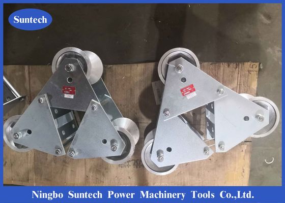 Hướng dẫn sử dụng con lăn kéo cáp treo cho cáp nối dây điện