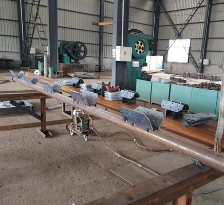 Tháp đường dây truyền tải điện bằng thép góc chịu lực cao JIS H8641