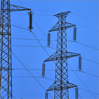 Tháp thép lưới chắn ngang sông 220kv hình nón đa giác