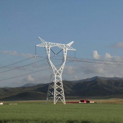 Tháp truyền tải điện 132kv mạ kẽm nhúng nóng