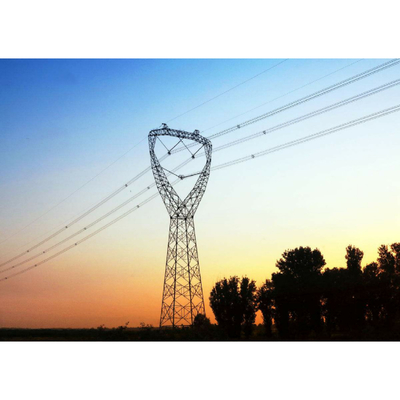 Tháp góc đường truyền hình nón đa giác 10kv đến 750kv