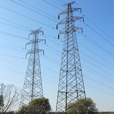 Tháp lưới thép thiên thần 330kv mạ kẽm nhúng nóng hình ống
