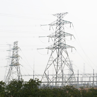 4 Chân tháp truyền tải lưới thép mạ kẽm 330kv