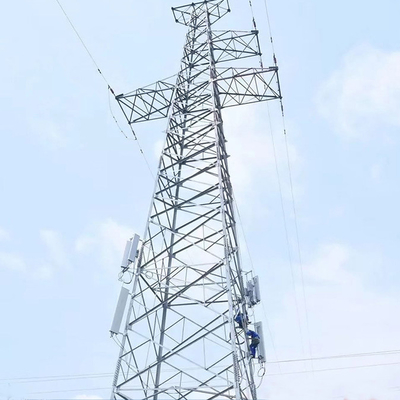 Tháp đường dây truyền tải 500KV bằng thép mạ kẽm nhúng nóng