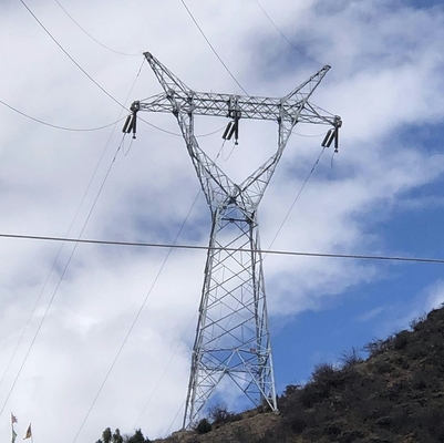Tháp đường dây trên không 110kV 132kV lưới thép góc